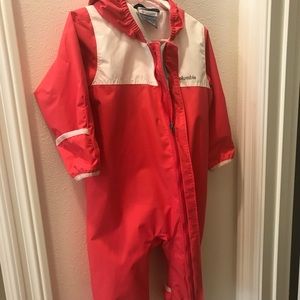 Girls Columbia snow suit